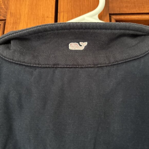Vineyard Vines 1/4 Zip Pullover Blue Sweater Women's Size XS - Picture 5 of 6